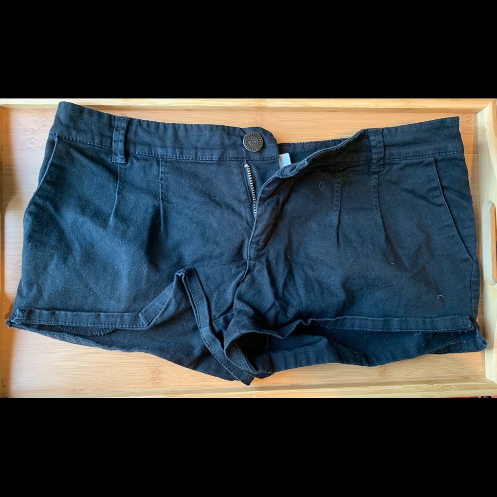 Quiksilver Black Short Shorts Size 0